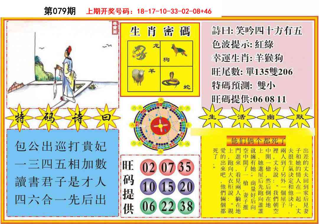 079期台湾八卦解宝图[图]